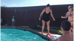 Rko Outta Nowhere By The Pool GIF