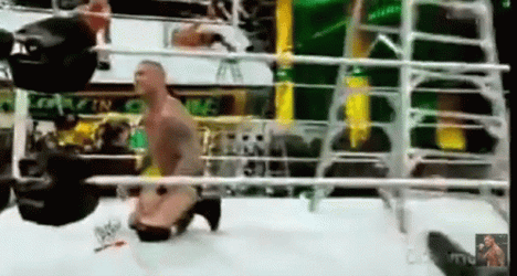 Rko Outta Nowhere WWE Cheering GIF
