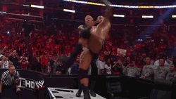 RKO Randy Orton Smash Down GIF