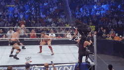 RKO Randy Orton Team Match GIF