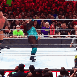 RKO Randy Orton Vs Nia Jax GIF