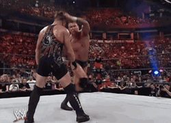RKO Randy Orton Vs Rob Van Dam GIF