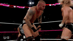 RKO Randy Orton WWE Raw Lift GIF