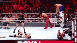 RKO Vs Andrade Cien Almas GIF