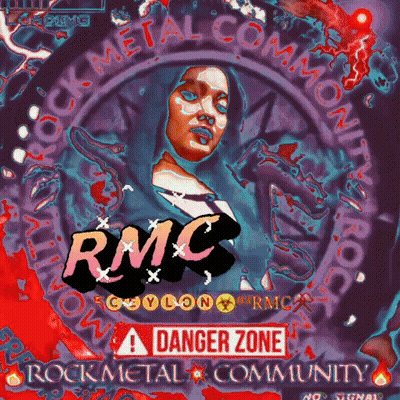 Rmc A Danger Zone Rock Metal Community Poster With A Woman On It GIF