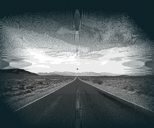 Road Black And White Effect GIF