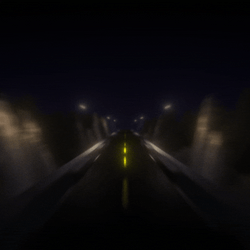 Road Long Dark Tunnel GIF
