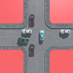 Road No Traffic Lights GIF