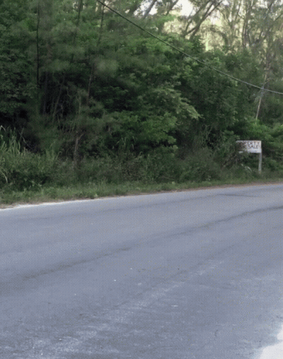 Road Sign Saying A & A GIF