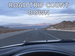 Road Trip Count Down GIF