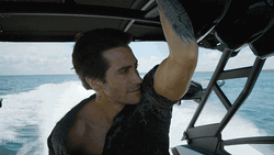 Roadhouse Man Riding A Yacht GIF