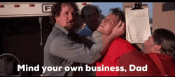 Roadhouse Mind Your Own Business Dad GIF