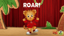 Roar Daniel Tiger Pbs Kids GIF