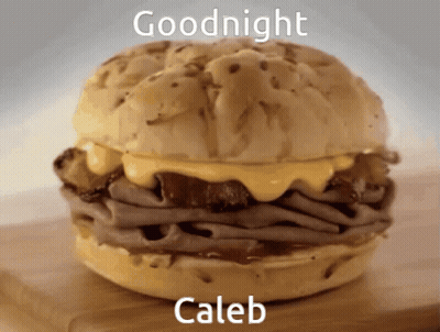 Roast Beef Sandwich Goodnight Caleb GIF