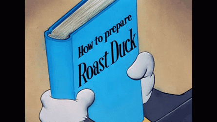 Roasted  Duck Recipe Tom The Cat GIF