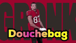 Rob Gronkowski Dancing Douchebag GIF