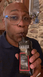 Robert Blackmon Sipping Tea GIF