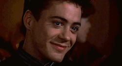 Robert Downey Jr Charming Laugh GIF