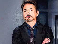 Robert Downey Jr Eye Rolling GIF