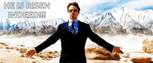 Robert Downey Jr. He Has Risen GIF