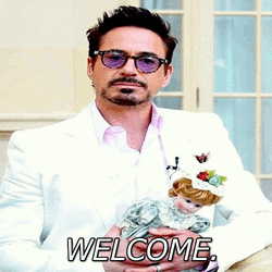 Robert Downey Jr. Holding Doll Welcome Meme