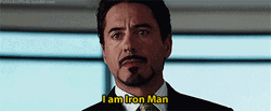 Robert Downey Jr I Am Iron Man Suit Up GIF