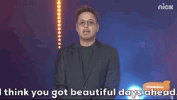 Robert Downey Jr Kids' Choice GIF