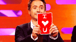 Robert Downey Jr Love Thumbs Up GIF