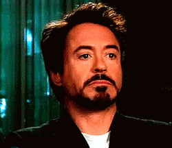 Robert Downey Jr. Shocked Meme Not Blinking GIF