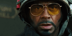 Robert Downey Jr Survive Tropic Thunder GIF