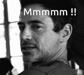 Robert Downey Mmm GIF