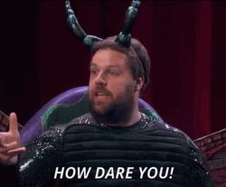 Robert Grove Asks How Dare You GIF