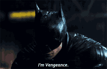 Robert Pattinson The Batman I'm Vengeance GIF