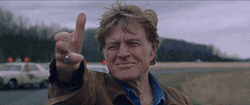 Robert Redford Finger Gun Yes GIF