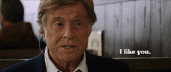 Robert Redford I Like You GIF