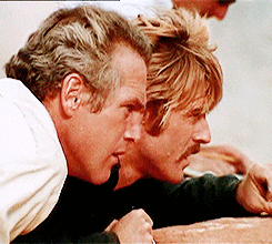 Robert Redford Paul Newman Classic Movie GIF
