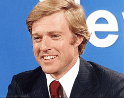 Robert Redford Suit Laughing Interview GIF
