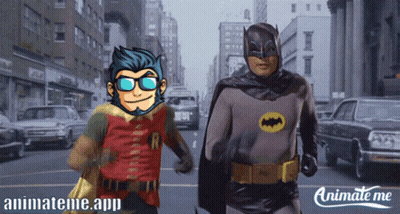 Robin And Batman Animate Me App GIF