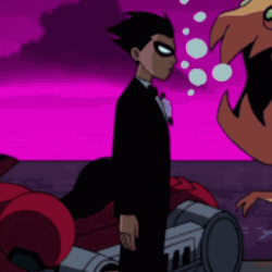 Robin And Starfire GIF