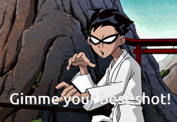 Robin Gimme Your Best Shot GIF