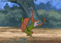 Robin Hood Cartwheel GIF