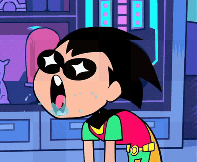 Robin In Sunglasses Making Face GIF