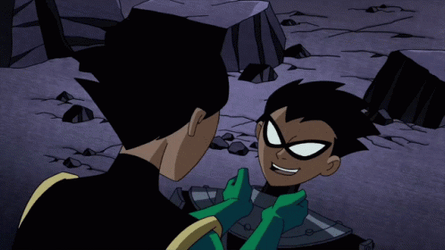 Robin Sarcastic Laugh GIF