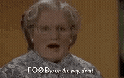 Robin W Illiams Mrs Doubtfire GIF