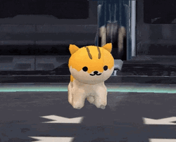 Roblox Cat Running GIF