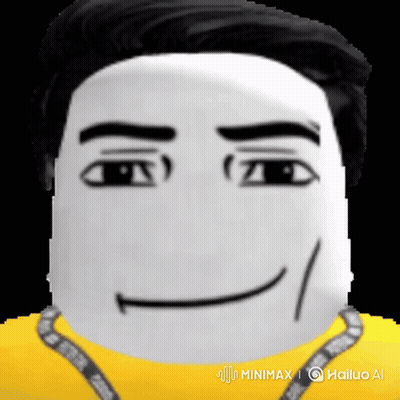 Roblox Character Close Up Smiling