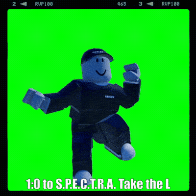 Roblox Character On Green Screen GIF