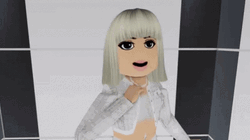 Roblox Girl Glitching Transformation GIF
