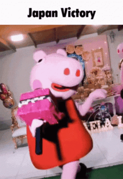 Roblox Happy Dance Japan Victory Meme GIF