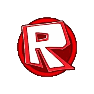 Roblox Logo Red Circle White R Sticker